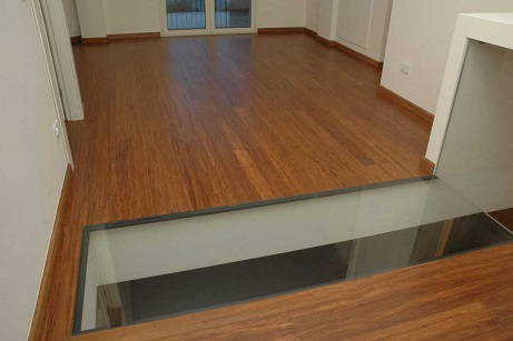 Parquet Bamboo Strand Woven Carbonizzato